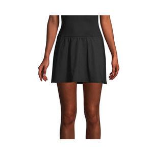 Women's Tummy Control Ultra High Waisted Swim Skirt black size 14